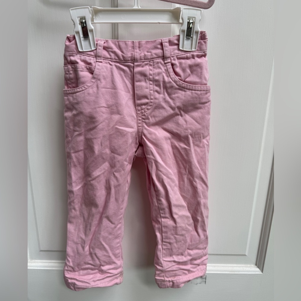 Cherokee 2T Girls Light Pink Kids Casual Bottoms Pants